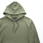 A.P.C. 日本製 プルオーバー パーカー M グリーン カンガルーポケット 4114413