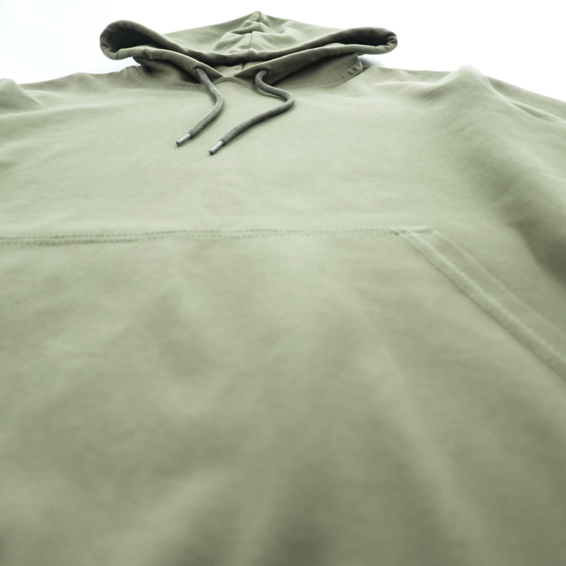 A.P.C. 日本製 プルオーバー パーカー M グリーン カンガルーポケット 4114413