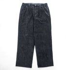 Brooks Brothers ワイド 2タック コーデュロイパンツ スラックス L ブラック プリーツ THOMPSON