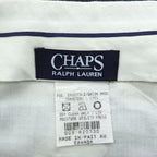 CHAPS Ralph Lauren カナダ製 90年代 ヴィンテージ スラックス パンツ L グレー ワイド プリーツ ダブルカフス