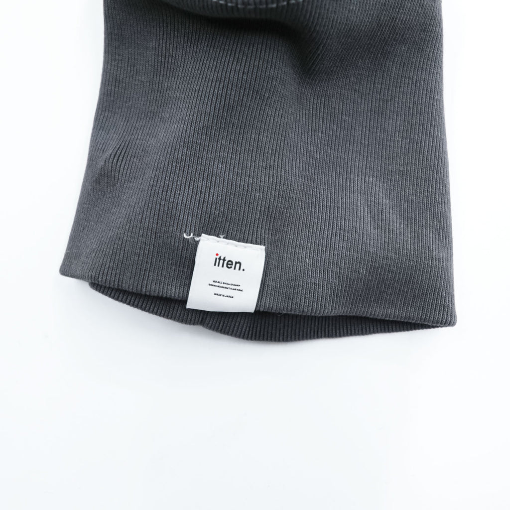 itten. × SCREEN STARS クルーネックスウェット M チャコールグレー フェード コットン
