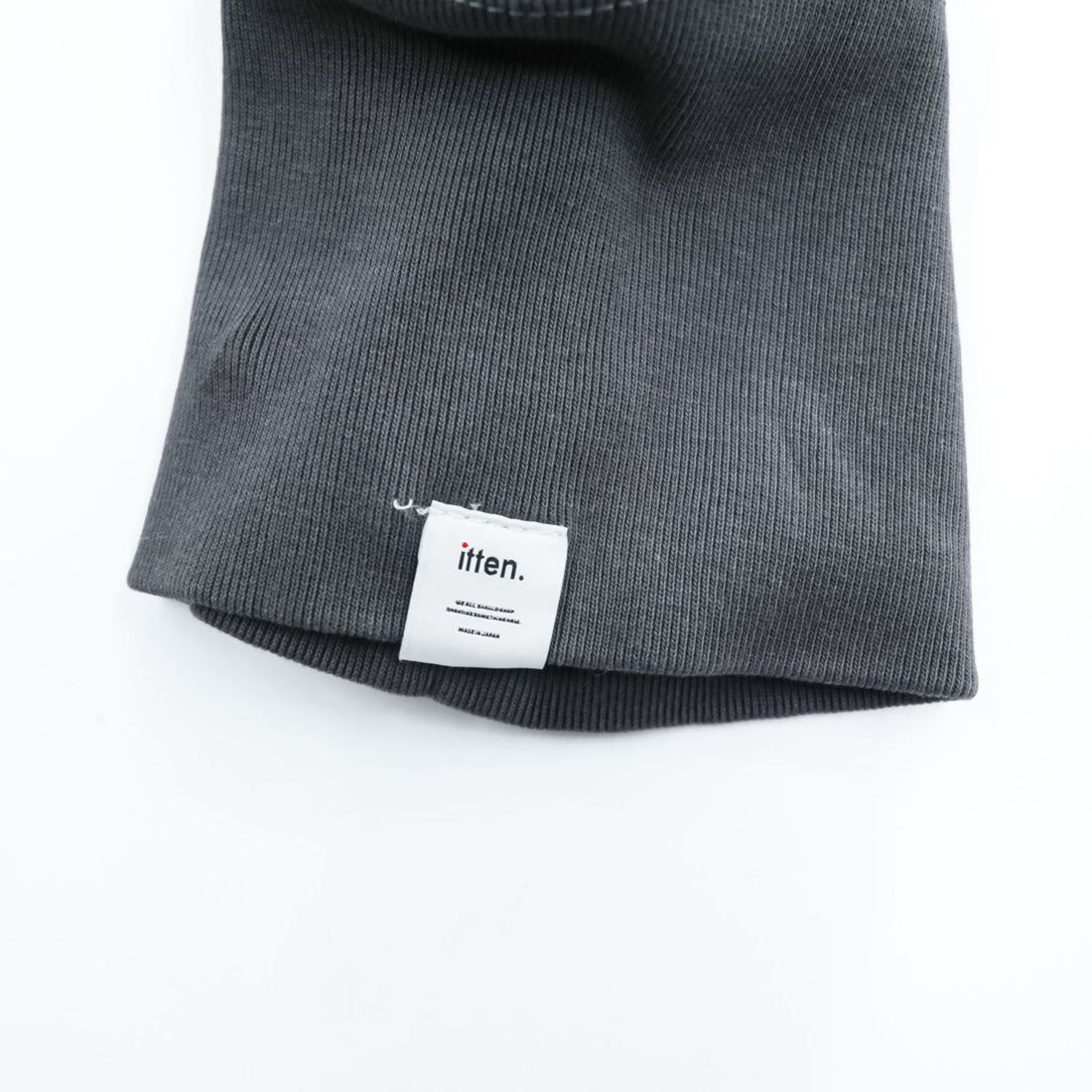 itten. × SCREEN STARS クルーネックスウェット M チャコールグレー フェード コットン
