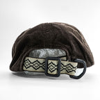 KAVU 日本製 コーデュロイ ベースボールキャップ ブラウン ウェービングストラップ