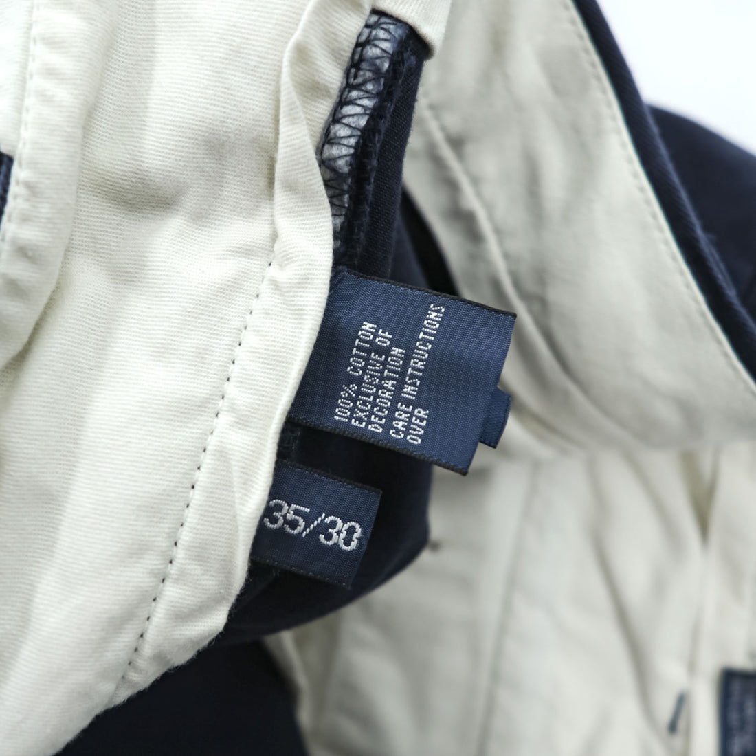 Polo Ralph Lauren 90年代 ヴィンテージ ETHAN PANT 2タック ワイド チノパンツ L ネイビー プリーツ ポロチノ