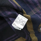 UES WEAR WELL 日本製 ヘビーウェイト 長袖 フランネル ワークシャツ L チェック ダブル フラップ 胸ポケット