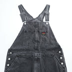 Levi's ブラックデニム ワーク オーバーオール L グレーフェード ヴィンテージ加工 79107-0006