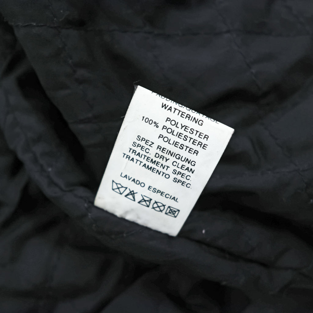 90s Vintage Leather Double Riders Jacket ユーロヴィンテージ 90年代 ダブル ライダースジャケット L ウエストベルト エポレット