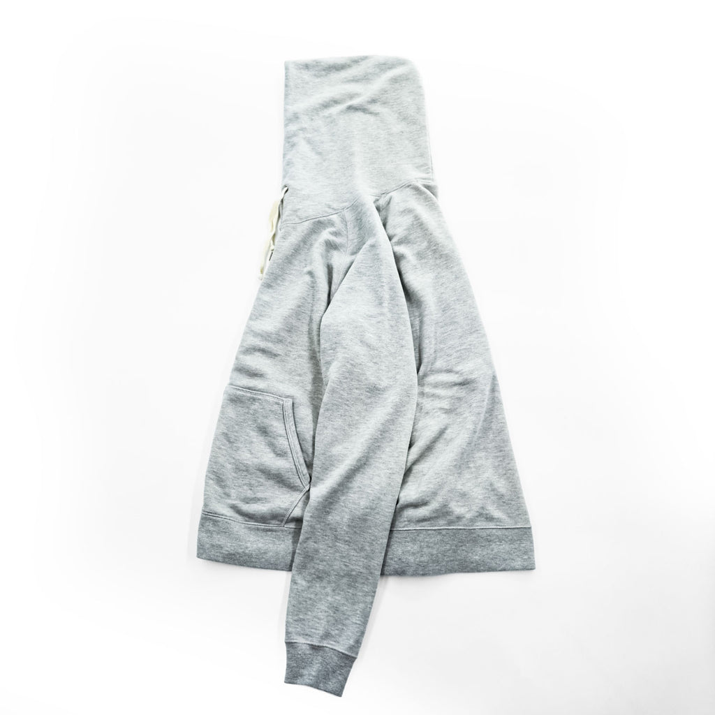 Johnbull ジップパーカー XL グレー ダブルジップ フロントポケット 25029XIA