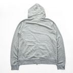 Johnbull ジップパーカー XL グレー ダブルジップ フロントポケット 25029XIA