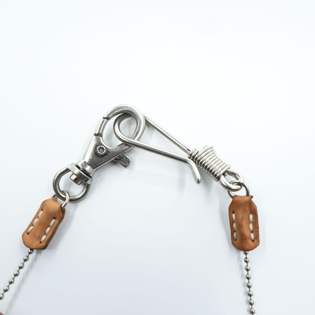 Hender Scheme Other Accessories Silver, Brown Wallet Chain