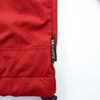 CHAPS Ralph Lauren フード収納式 ナイロンジャケット XL レッド フリースライナー ドローコード SCOVILLジップ
