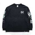 NIKE ACG 長袖 ロングスリーブ Tシャツ ロンT XL ブラック バックプリント 袖プリント アイスランド イン DJ5803-010
