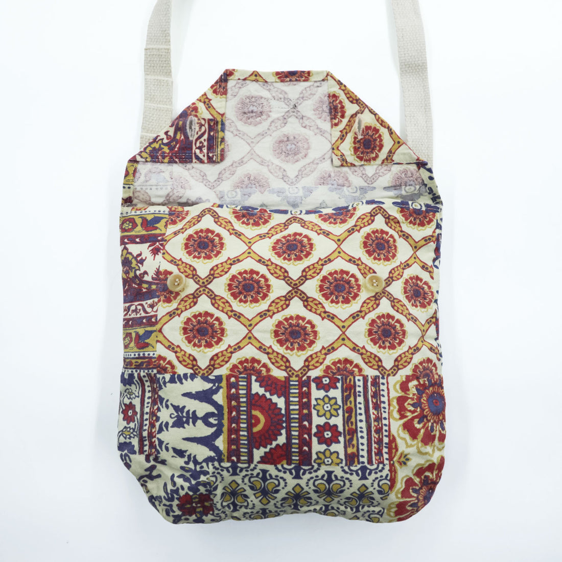 ENGINEERED GARMENTS USA製 ショルダーバッグ Shoulder Pouch ポーチ 総柄 マルチカラー