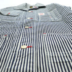 SUGAR CANE Star Union SU10061 Hickory Stripe Cotton Coverall Men's