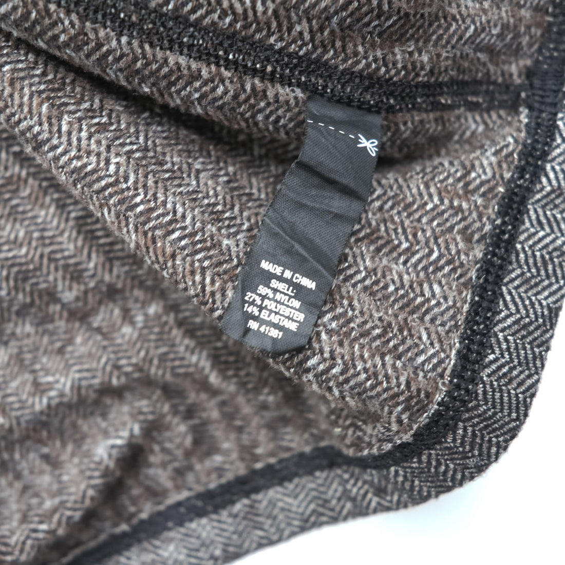 RLX RALPH LAUREN Herringbone Half-Zip Pullover Gray Size L Made in China