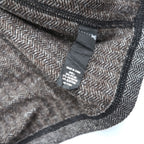 RLX RALPH LAUREN Herringbone Half-Zip Pullover Gray Size L Made in China