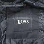HUGO BOSS ミリタリー 中綿 フィールドジャケット L ブラック マルチポケット