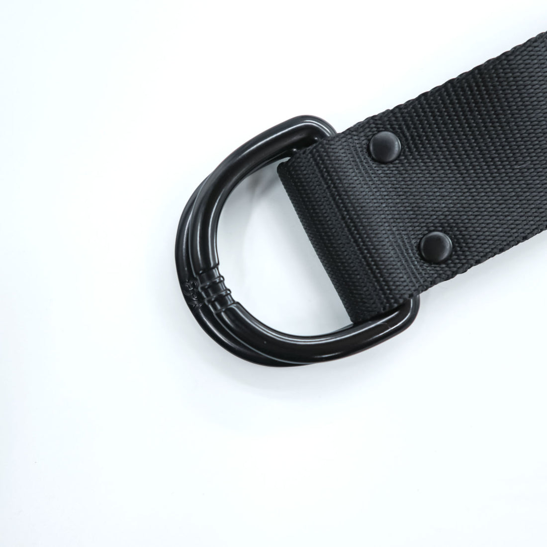 Y-3 ( YOHJI YAMAMOTO × adidas ) Dリング ナイロン ウェビング ロングベルト ブラック LOGO RING BELT