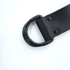 Y-3 ( YOHJI YAMAMOTO × adidas ) Dリング ナイロン ウェビング ロングベルト ブラック LOGO RING BELT