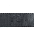Y-3 ( YOHJI YAMAMOTO × adidas ) Dリング ナイロン ウェビング ロングベルト ブラック LOGO RING BELT