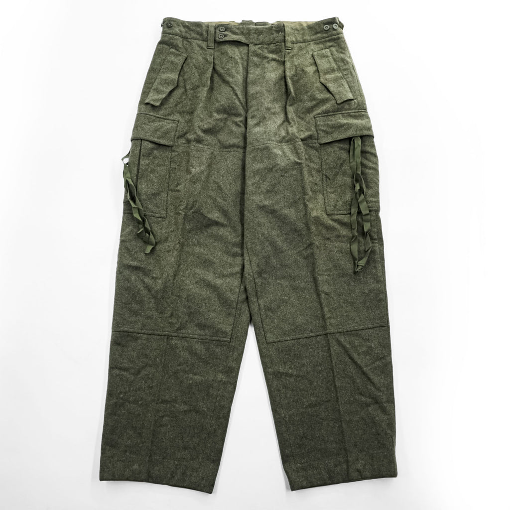西ドイツ軍 60年代 ヴィンテージ ミリタリー フィールドカーゴパンツ XL カーキ 62年製 ALOIS HEISS K.G 8415-12-130-5792
