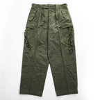 西ドイツ軍 60年代 ヴィンテージ ミリタリー フィールドカーゴパンツ XL カーキ 62年製 ALOIS HEISS K.G 8415-12-130-5792