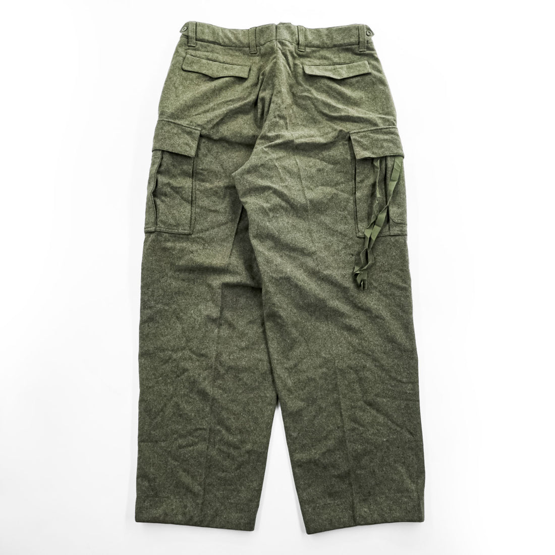 西ドイツ軍 60年代 ヴィンテージ ミリタリー フィールドカーゴパンツ XL カーキ 62年製 ALOIS HEISS K.G 8415-12-130-5792