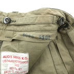 西ドイツ軍 60年代 ヴィンテージ ミリタリー フィールドカーゴパンツ XL カーキ 62年製 ALOIS HEISS K.G 8415-12-130-5792