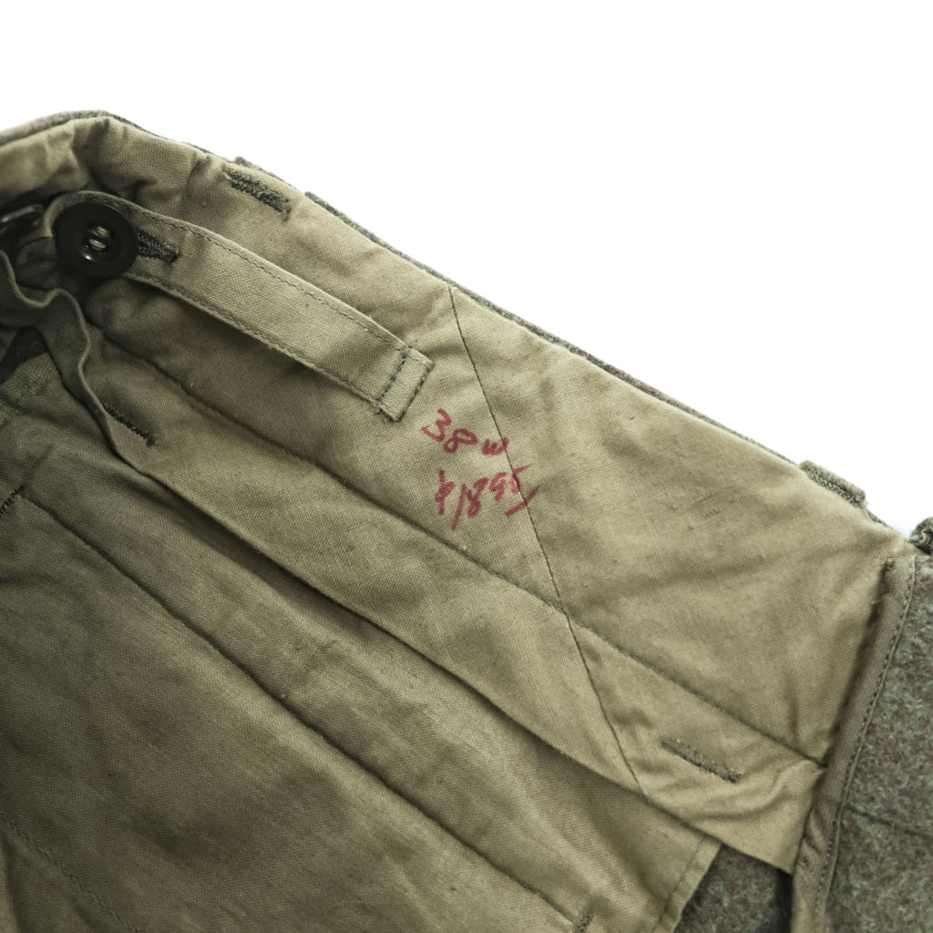 西ドイツ軍 60年代 ヴィンテージ ミリタリー フィールドカーゴパンツ XL カーキ 62年製 ALOIS HEISS K.G 8415-12-130-5792