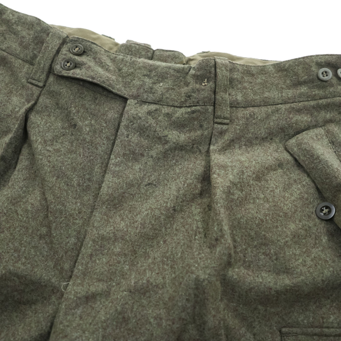 西ドイツ軍 60年代 ヴィンテージ ミリタリー フィールドカーゴパンツ XL カーキ 62年製 ALOIS HEISS K.G 8415-12-130-5792