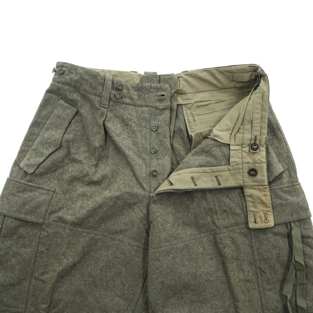 西ドイツ軍 60年代 ヴィンテージ ミリタリー フィールドカーゴパンツ XL カーキ 62年製 ALOIS HEISS K.G 8415-12-130-5792