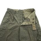 西ドイツ軍 60年代 ヴィンテージ ミリタリー フィールドカーゴパンツ XL カーキ 62年製 ALOIS HEISS K.G 8415-12-130-5792