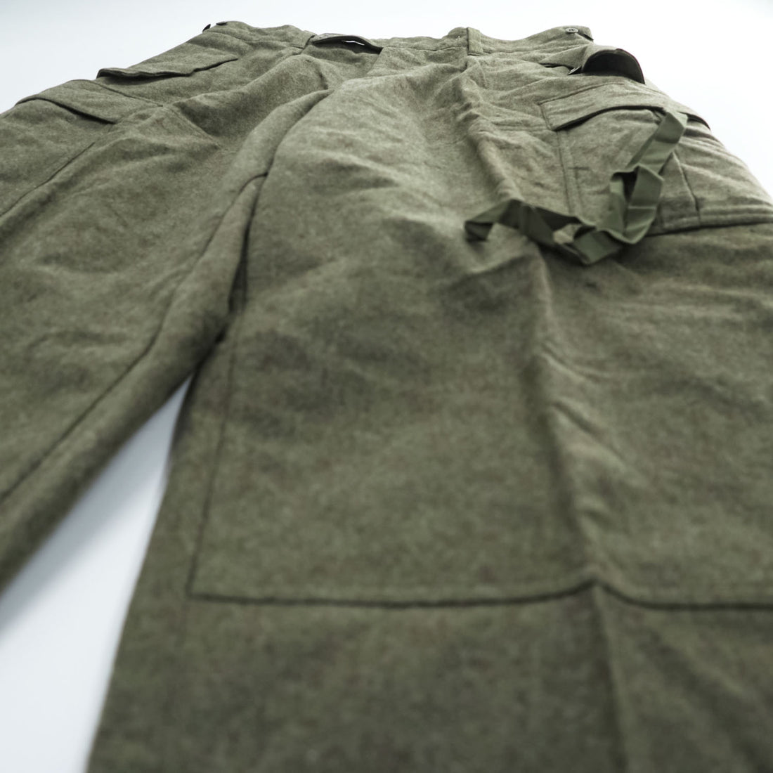 西ドイツ軍 60年代 ヴィンテージ ミリタリー フィールドカーゴパンツ XL カーキ 62年製 ALOIS HEISS K.G 8415-12-130-5792