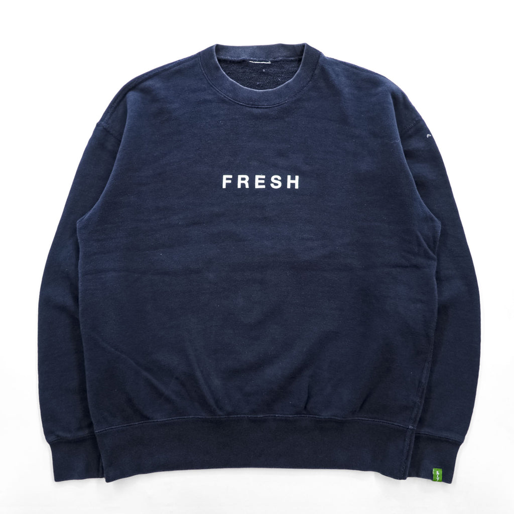 FreshService × LOOPWHEELER 日本製 クルーネック スウェット トレーナー M ネイビー FSW16-SW_02