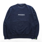 FreshService × LOOPWHEELER 日本製 クルーネック スウェット トレーナー M ネイビー FSW16-SW_02