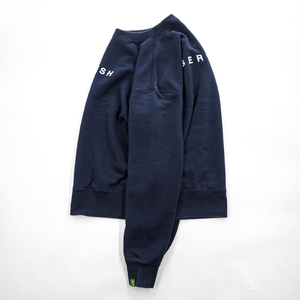 FreshService × LOOPWHEELER 日本製 クルーネック スウェット トレーナー M ネイビー FSW16-SW_02