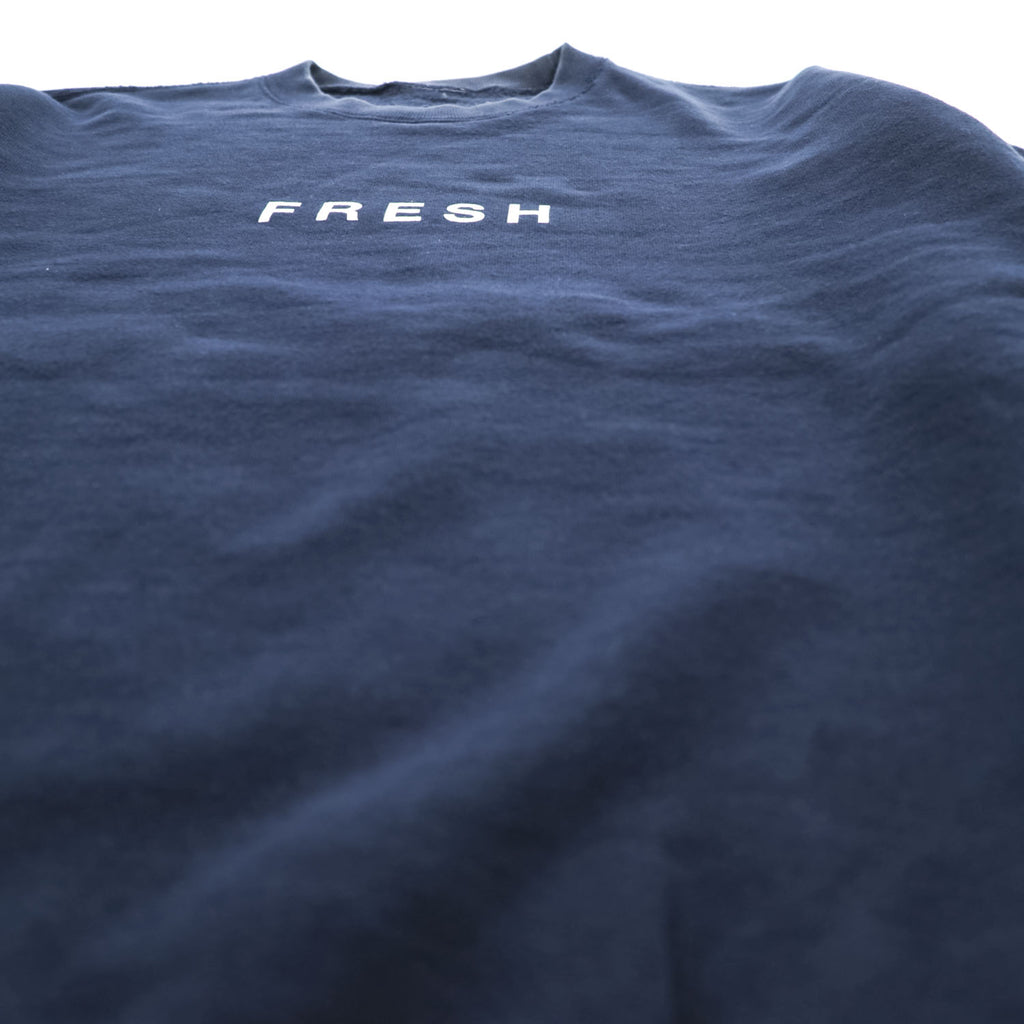 FreshService × LOOPWHEELER 日本製 クルーネック スウェット トレーナー M ネイビー FSW16-SW_02