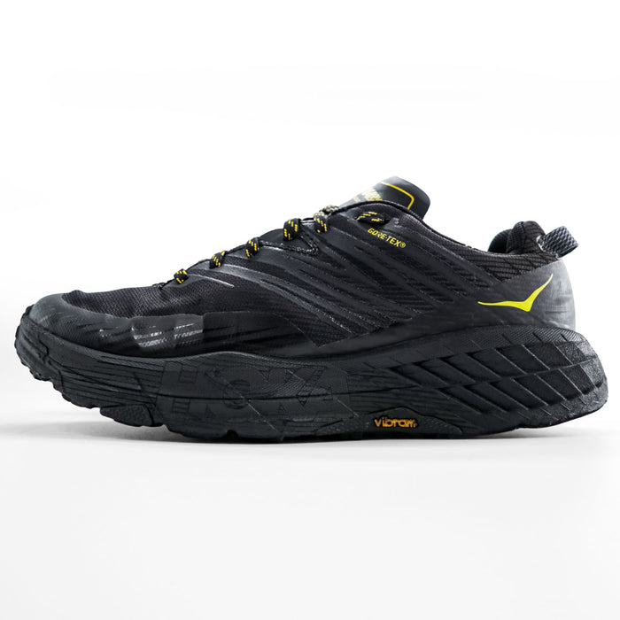 HOKA ONE ONE スピードゴート 4 ゴアテックス SPEEDGOAT 4 GTX トレイルランニングシューズ スニーカー 27cm ブラック GORE-TEX 防水 Vibramソール 1106530 ADGG