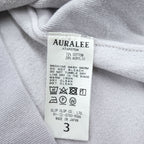 AURALEE 日本製 スーパーミルド カットオフ プルオーバー パーカー SUPER MILLED CUT P/O PARKA カットオフ A7AP07SM