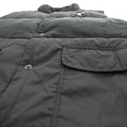 NAPAPIJRI リバーシブル ダウンベスト XL ブラック リップストップ NEW NORDIC REVERS スナップボタン NOYMKF