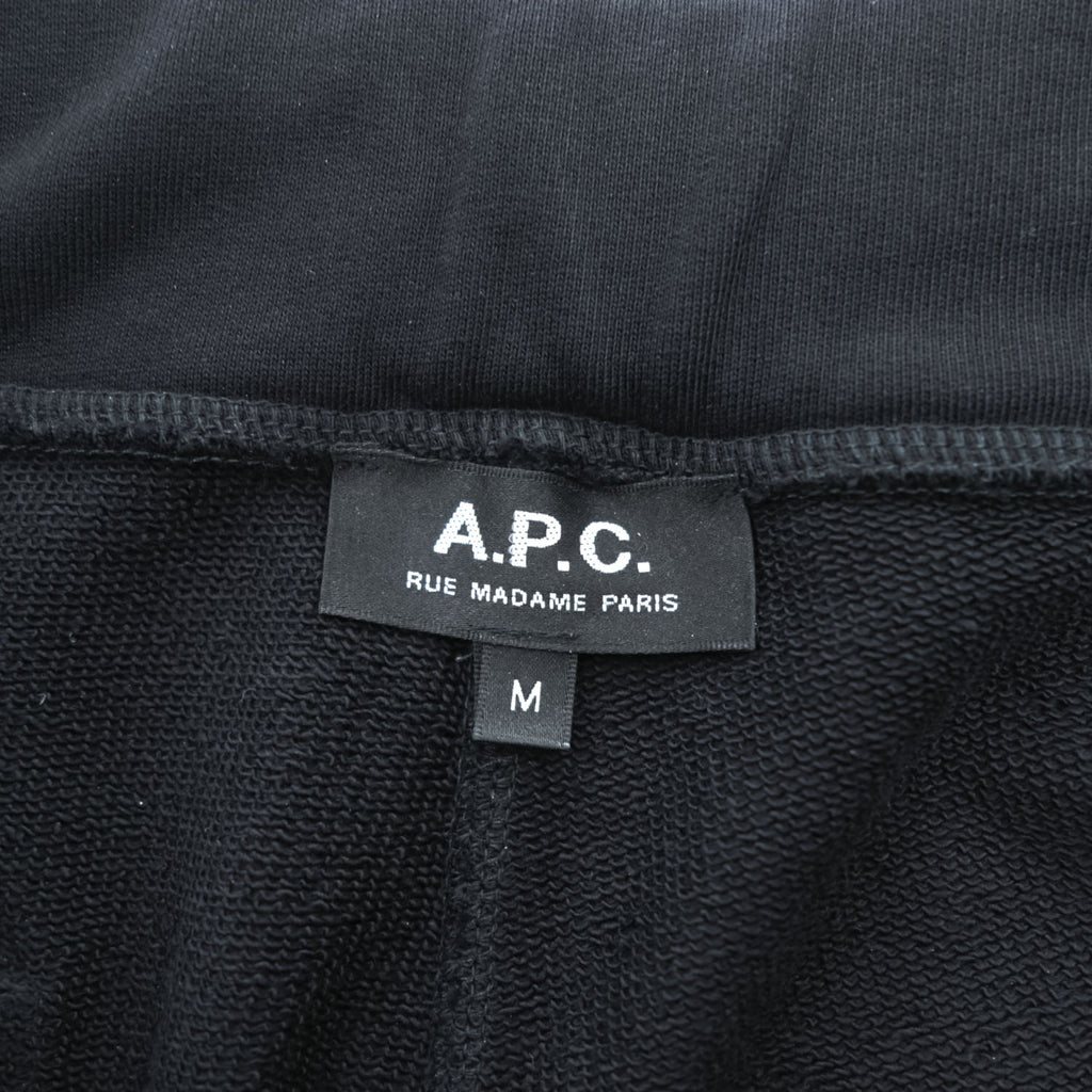 A.P.C. 日本製 スウェットパンツ M ブラック 24213-1-90312