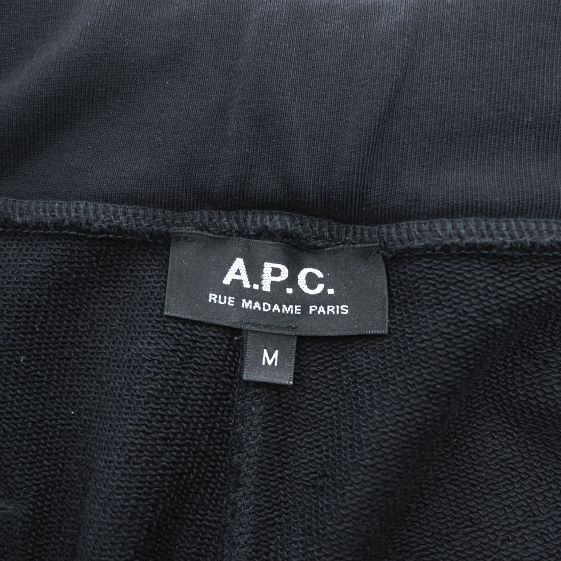 A.P.C. 日本製 スウェットパンツ M ブラック 24213-1-90312