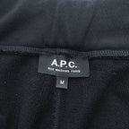 A.P.C. 日本製 スウェットパンツ M ブラック 24213-1-90312