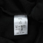 A.P.C. 日本製 スウェットパンツ M ブラック 24213-1-90312