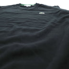 LACOSTE Vネック コットンニット セーター XL ブラック ワンポイント ワニロゴ AH1951