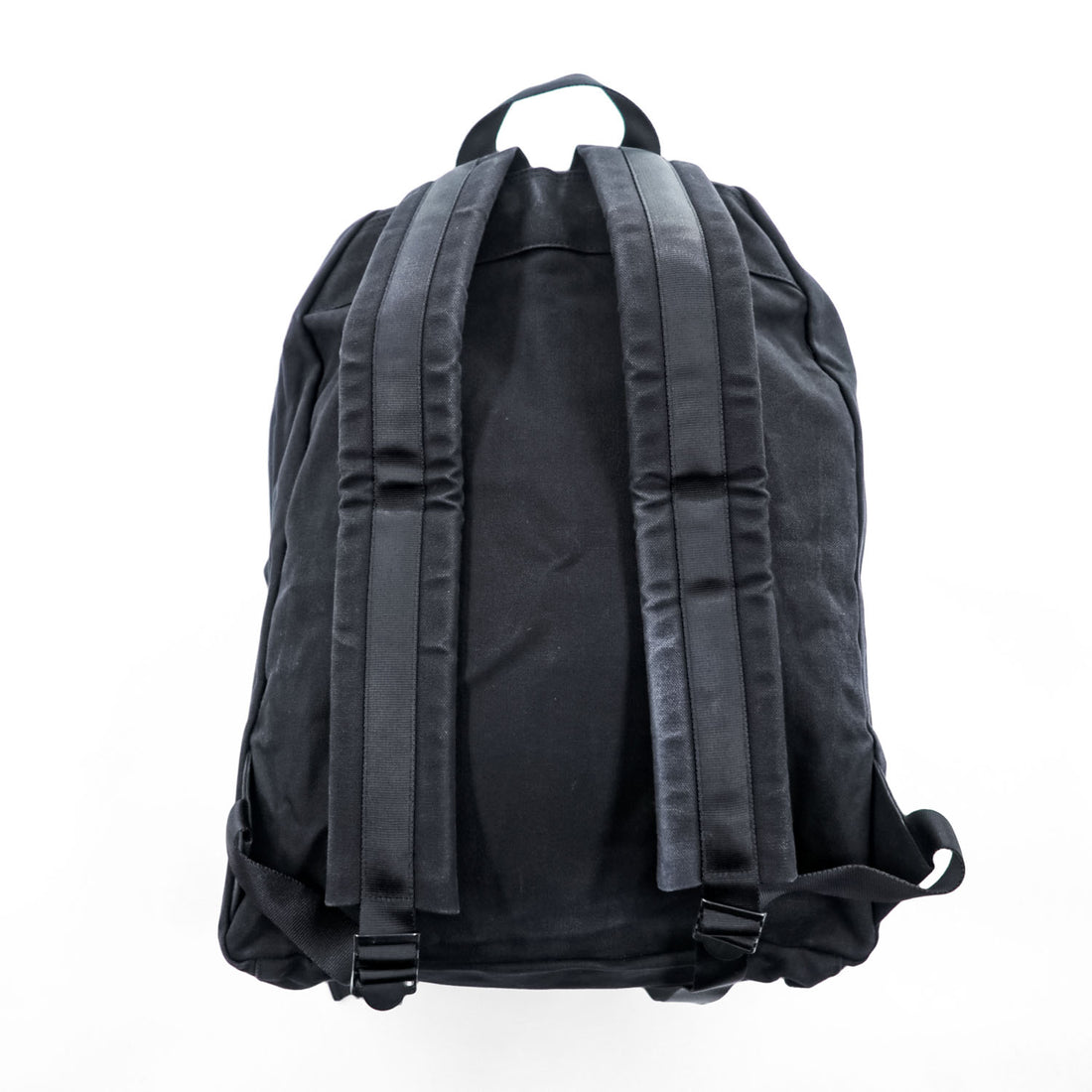 KEESE キャンバス バックパック リュック ブラック 帆布 デイバッグ