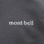 mont-bell コットンパーカー プルオーバー XL グレー 裏起毛 ワンポイントロゴ 刺繍 カンガルーポケット 2104648