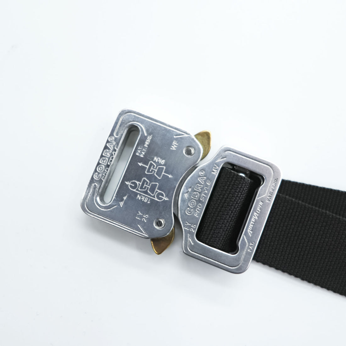 bagjack コブラバックル ベルト NXL Cobra Belt 25mm ブラック シルバー AustriAlpin ドイツ製