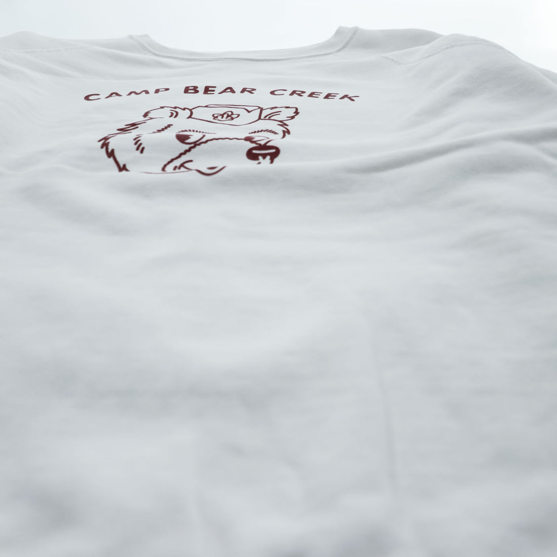 DUBBLE WORKS ( WAREHOUSE ) 日本製 スウェット トレーナー M ホワイト CAMP BEAR CREEK