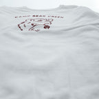 DUBBLE WORKS ( WAREHOUSE ) 日本製 スウェット トレーナー M ホワイト CAMP BEAR CREEK
